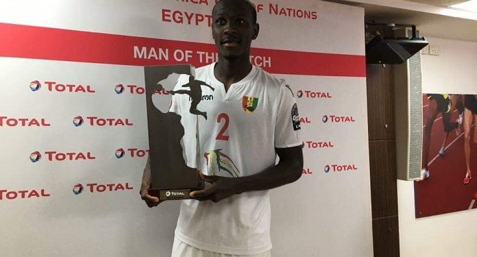 Afdæk Overgang Victor Burundi-Guinée : le héros Mohamed Lamine Yattara, élu Homme du match par la  CAF - Mosaiqueguinee.com