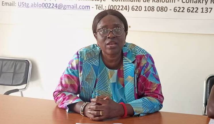 Kadiatou Bah invite les enseignants contractuels de la zone de Conakry à privilégier le dialogue
