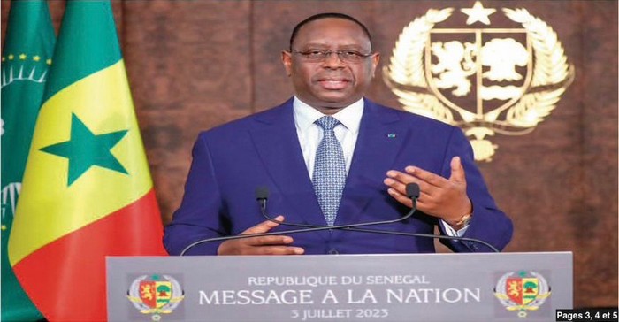 Sénégal Le Président Macky Sall Renonce Au Troisième Mandat Par