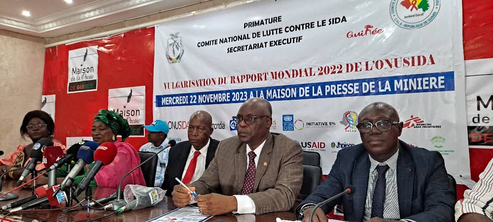 Guinée : « 126 mille personnes vivent avec le VIH-SIDA, Conakry la région la plus affectée » (Rapport 2022 ONUSIDA)