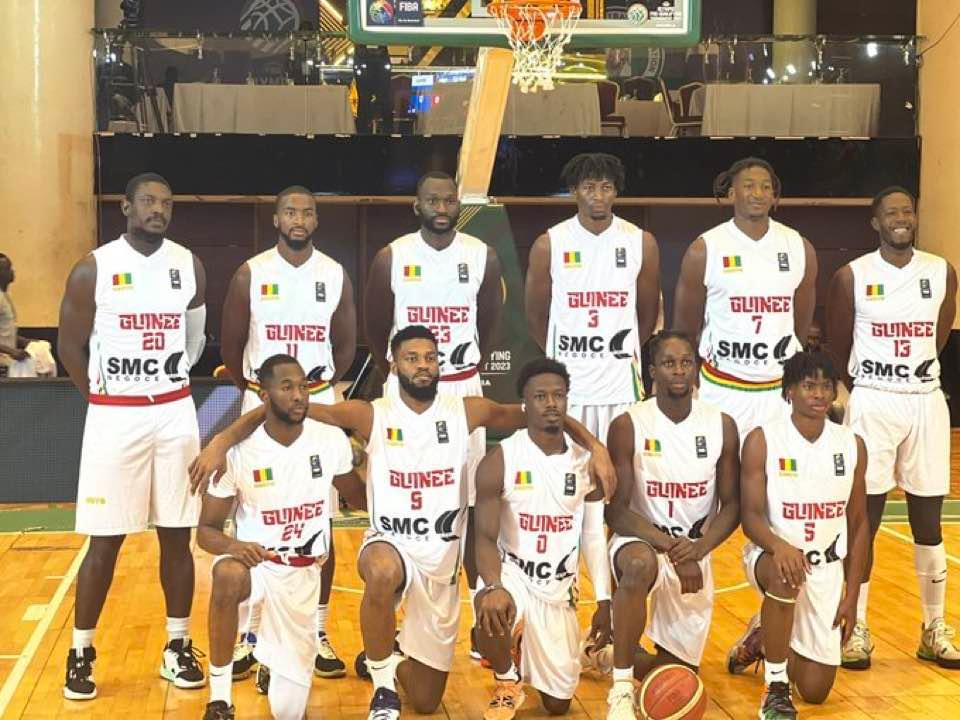 Éliminatoires Afrobasket 2025 : la Guinée débute par une défaite face à l’Angola
