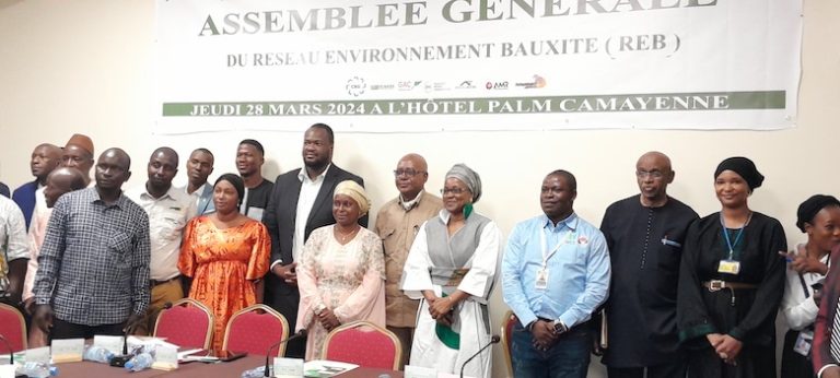Conakry : tenue de l’assemblée générale du Réseau Environnement Bauxite (REB), un modèle de gestion intégrée en vue