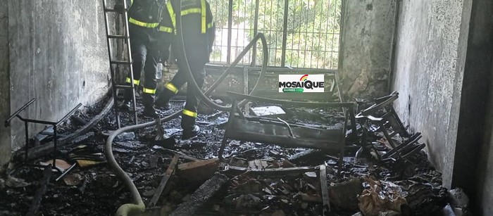 Incendie au ministère de la culture: plusieurs bureaux touchés dont celui du ministre Moussa Moïse