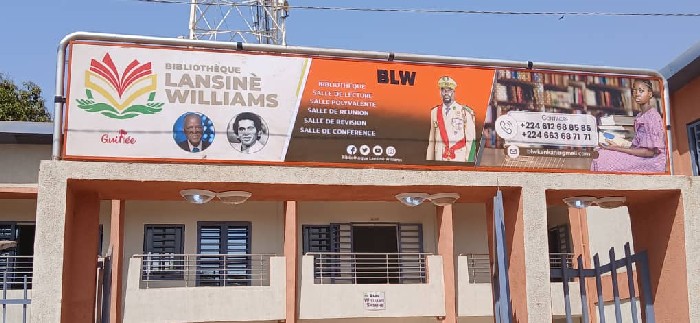 Inauguration de la Bibliothèque Lansinè-Williams: « Le Général d’Armée Mamadi Doumbouya est l’inspiration et la force de ce projet » (Dr Lancinè Condé)